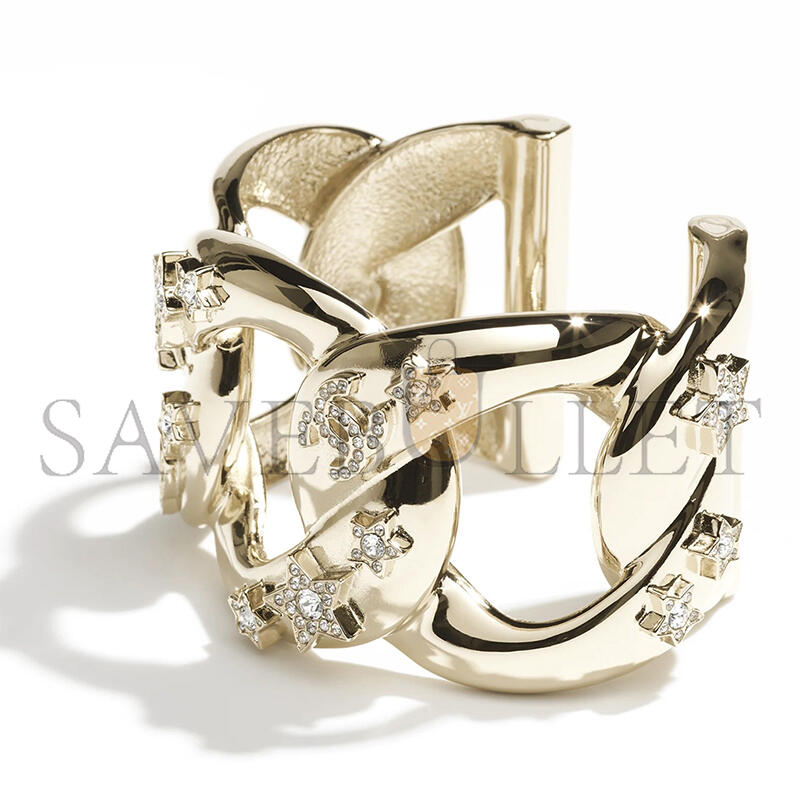 CHANEL SPARKLY STAR CHUNKY BANGLE ABF601